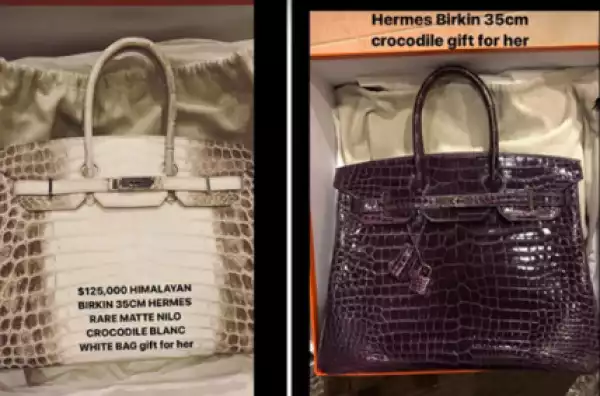 Floyd Mayweather Lavishes Over $200k On Crocodile, Ostrich Skin Hermes Birkin Bags (Pics)